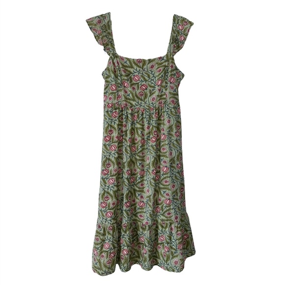 Anthropologie Dresses & Skirts - Anthropologie dRA Los Angeles Resa Moroccan Gauzy Cotton Ruffle Boho Midi Dress